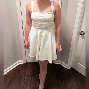 Off White Mini Dress Size 3